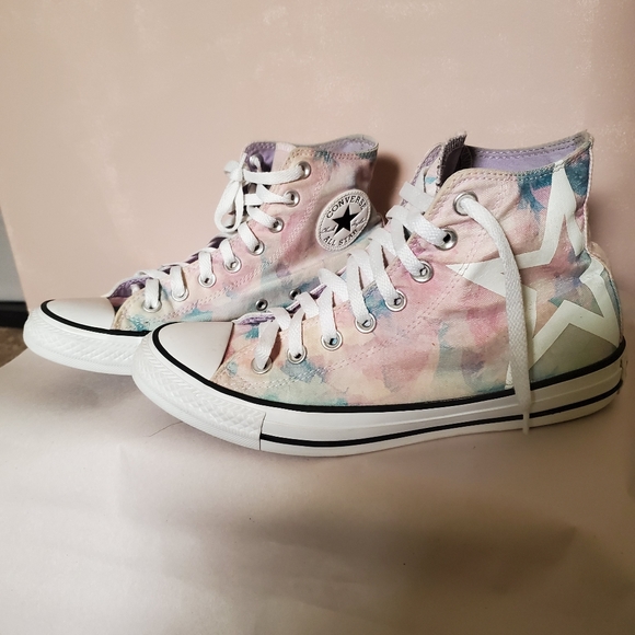 pastel tie dye converse